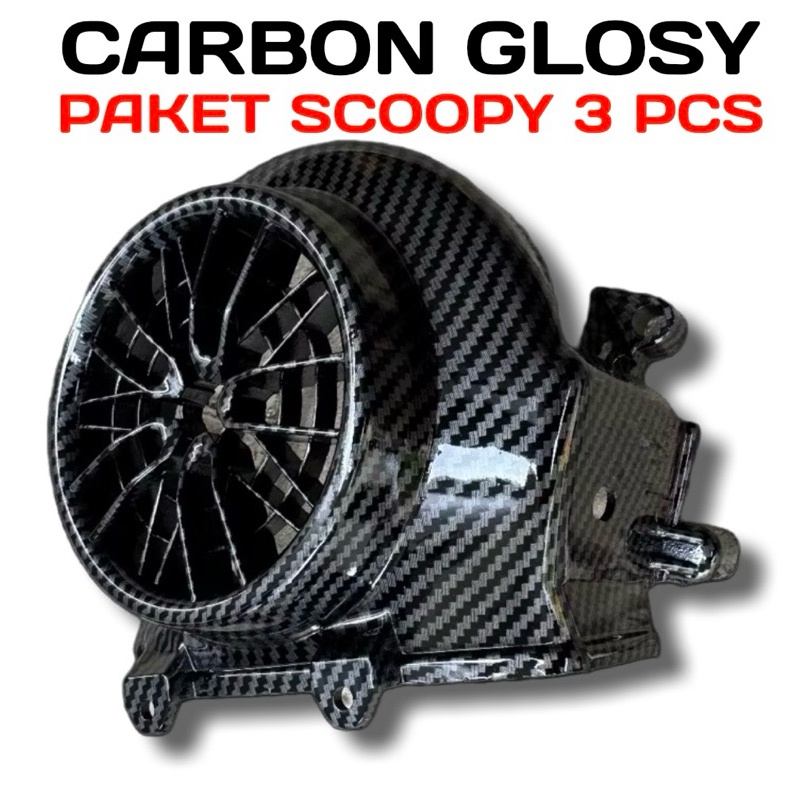 PAKET CARBON SCOOPY ESP 3 PCS 2016-2020paket carbon scoopy 2016-2019 / paketan carbon scoopy