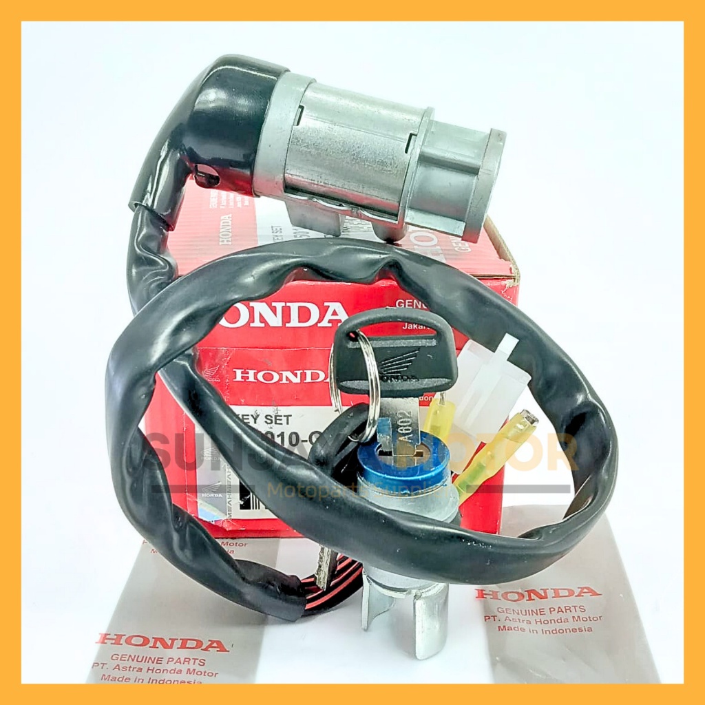 Kunci Kontak Set GN5 Keyset Original Honda Astrea Grand Astrea Legenda Kunci Motor Gren 1 Set Key