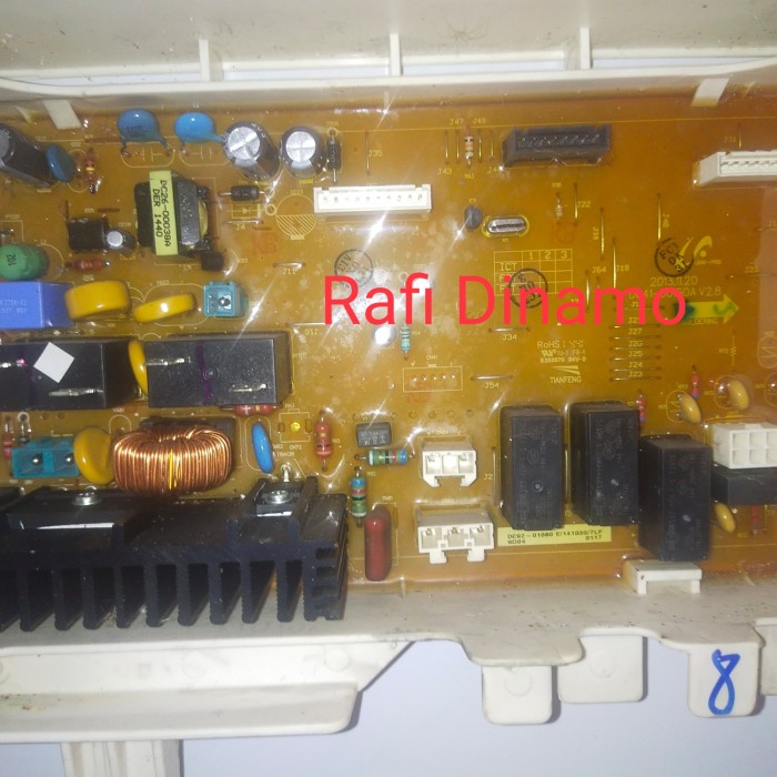 modul mesin cuci Samsung ECO bubble 7.5kg WF752W2BCWQ