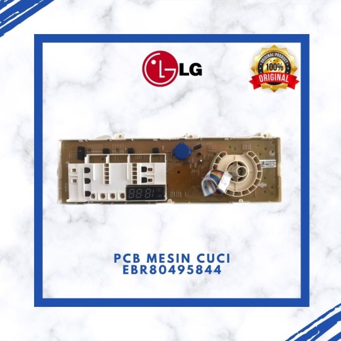 PCB MODUL DISPLAY MESIN CUCI LG EBR80495844 FM1071D6 ORIGINAL
