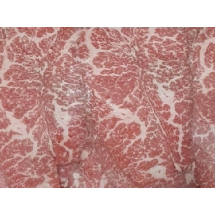 

Sale Terbatas Premium Wagyu Beef Slice Mb9++ @500Gr Kualitas Terbaik , Empuk Juicy Aman