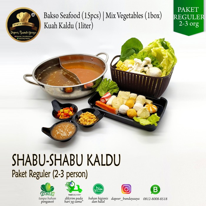 

Sale Terbatas Paket Shabu Shabu Kuah Kaldu Untuk 2-3 Orang (Halal Food) Aman