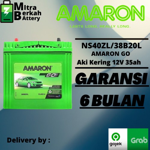 Aki Kering Mobil Sigra Ns40Zl Amaron Go