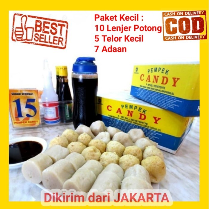 

Promo Terbatas Pempek Candy Asli Palembang Original Paket Kecil Aman