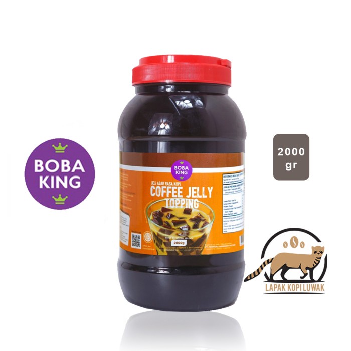 

Sale Terbatas Boba King Coffee Jelly Aman