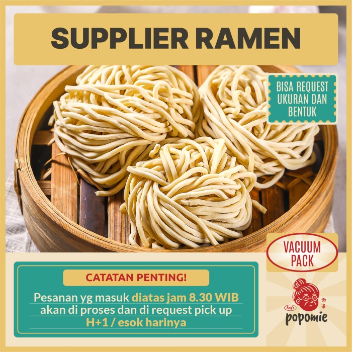 

Wdo - Vacuumpack Ramen Bisa Request Mie Jepang Halal Ramyun