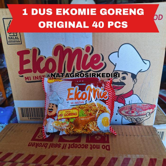 

Wdo - Ekomie Goreng (1 Kardus) 40Pcs Mie Instan Murah