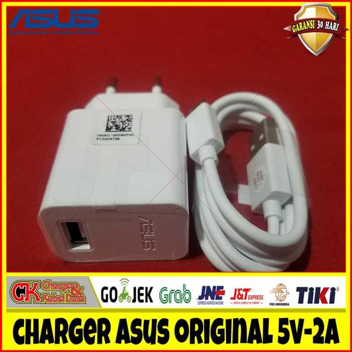 TERLARIS CHARGER ASUS / ADAPTOR ASUS / CAS HP ASUS ORIGINAL 100% PUTIH 2AMPERE MURAH