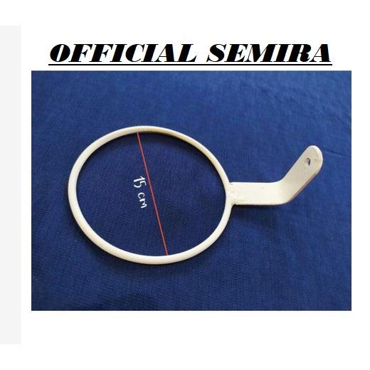 Gantungan pot bunga /Gantungan pot pagar besi / Ring Pot / Rak Bunga Besi