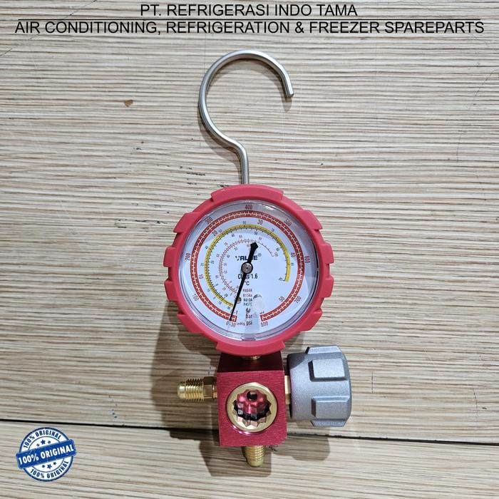 Manifold Single Gauge VALUE R410 HIGH VMG-1-S-H CBH/CBL ( R410A / 410 )