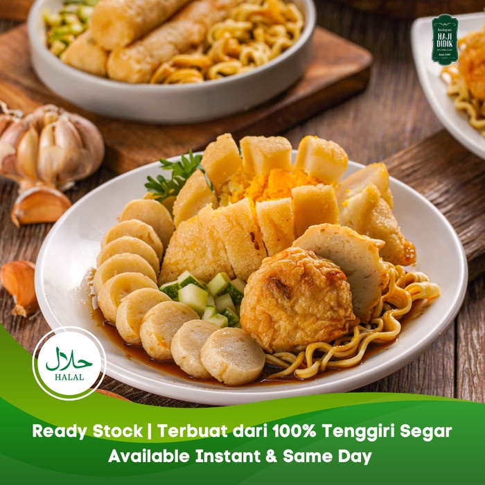 

Promo Terbatas Pempek Mix Kudapan Haji Didik - Matang Aman
