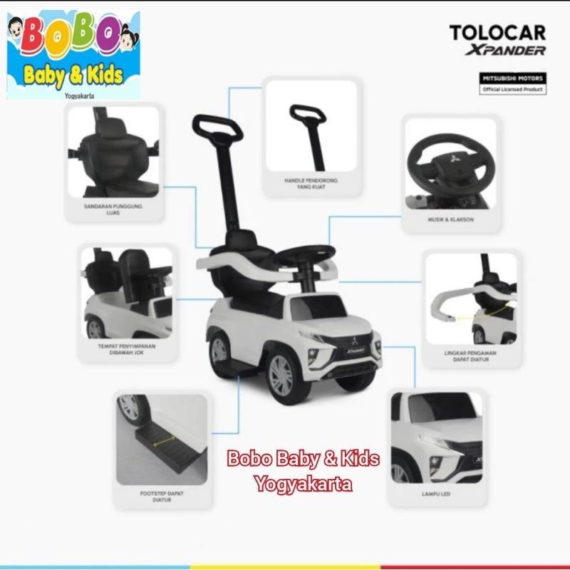 {{ Mobil Dorong Anak Mitsubishi Xpander Dengan Dorongan Ride On Anak Xpander Mitsubishi Mainan Mobil