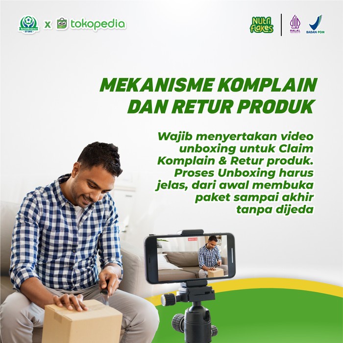 

(BestSeller) Nutriflakes Solusi Sehat untuk Pencernaan Asam Lambung dan Kolesterol Terjaga