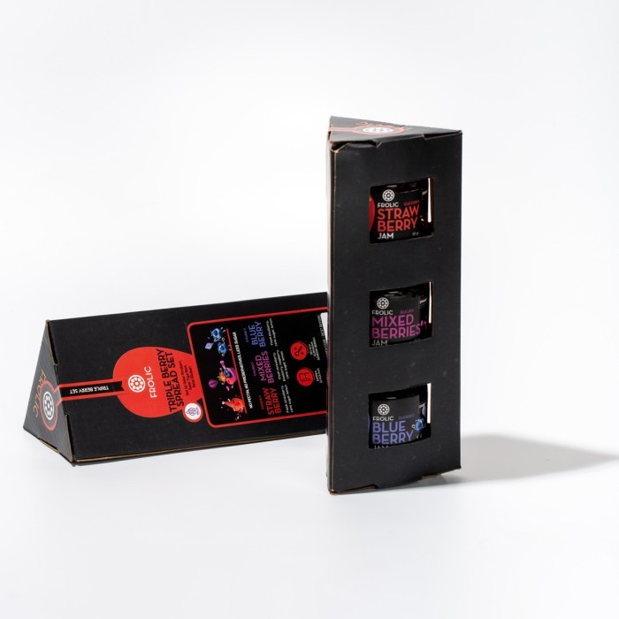 

(BestSeller) FROLIC Premium Triple Berries Set (Raspberry, Blueberry, Strawberry)