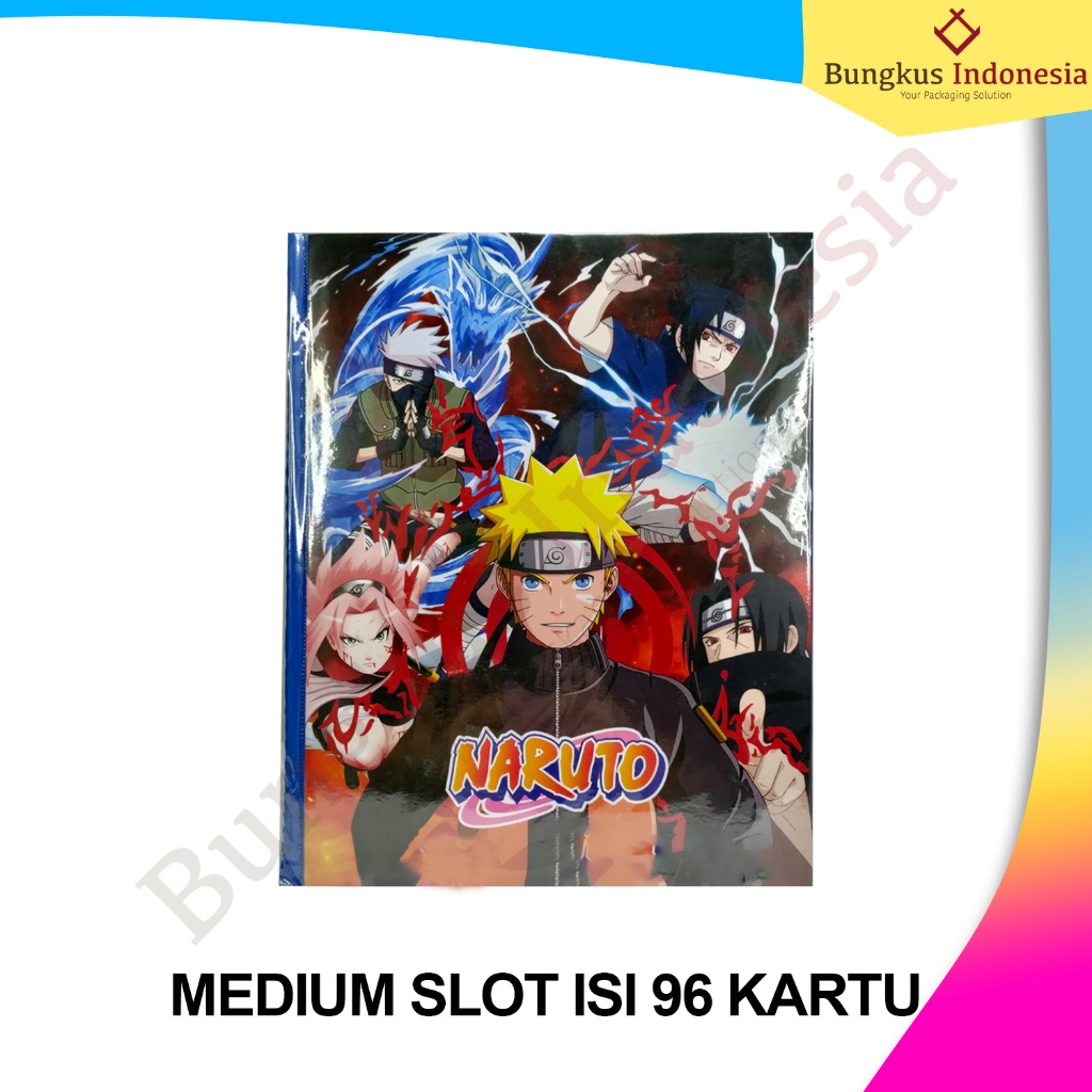 {{ Album Kartu Naruto Kecil / Medium / Large / Album Kartu Naruto Isi 144 Ready }}