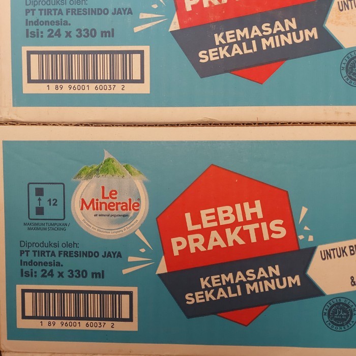 

(BestSeller) le minerale 330ml dus