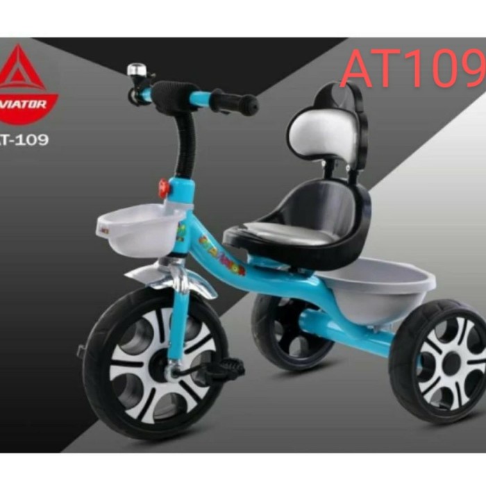 Sepeda Roda Tiga Anak Balita Tricycle AVIATOR AT109 AT 109 AT-109 Kode 1455