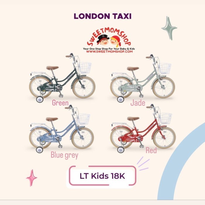 Sepeda anak london taxi 18 inch kids Kode 688