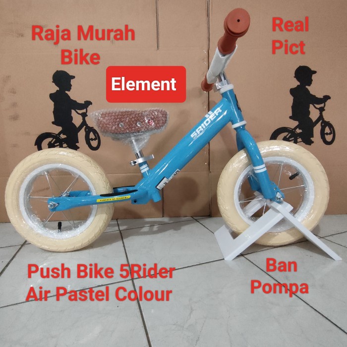 Push Bike Element 5Rider Air Pastel Colour Sepeda Balance Bike Element Kode 294