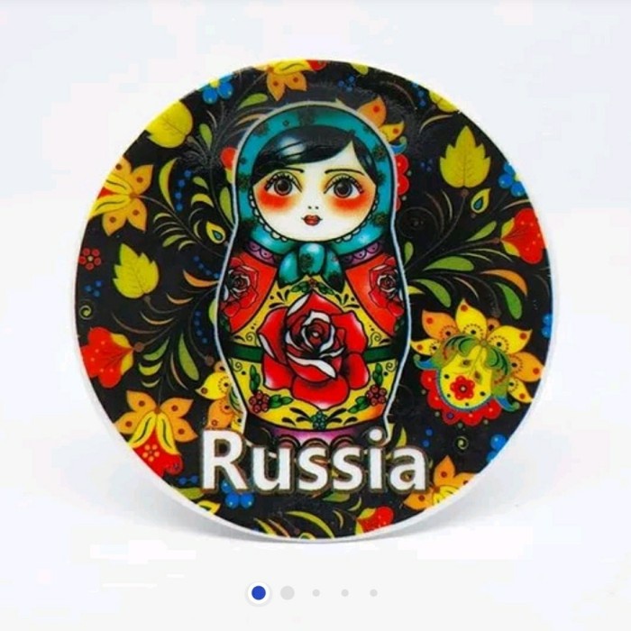 MAGNET KULKAS PIRING RUSSIA KODE 107