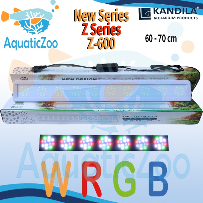Kandila LED Z600 Z600RGB Z-600 RGB Lampu Aquascape LED Aquarium