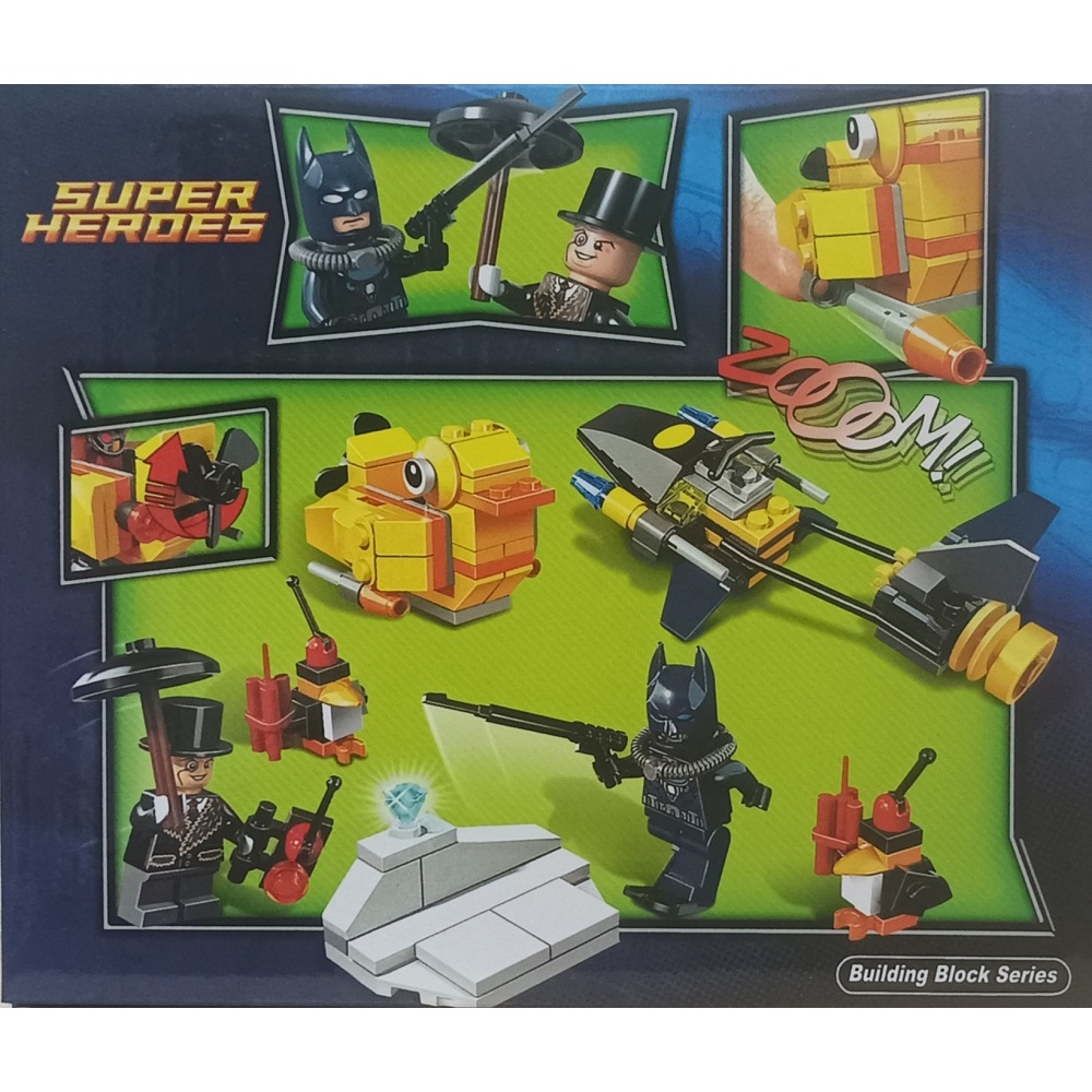 {{ Brick Block Bela 10225 Super Heroes Batman ( The Penguin Face Off ) Ready }}