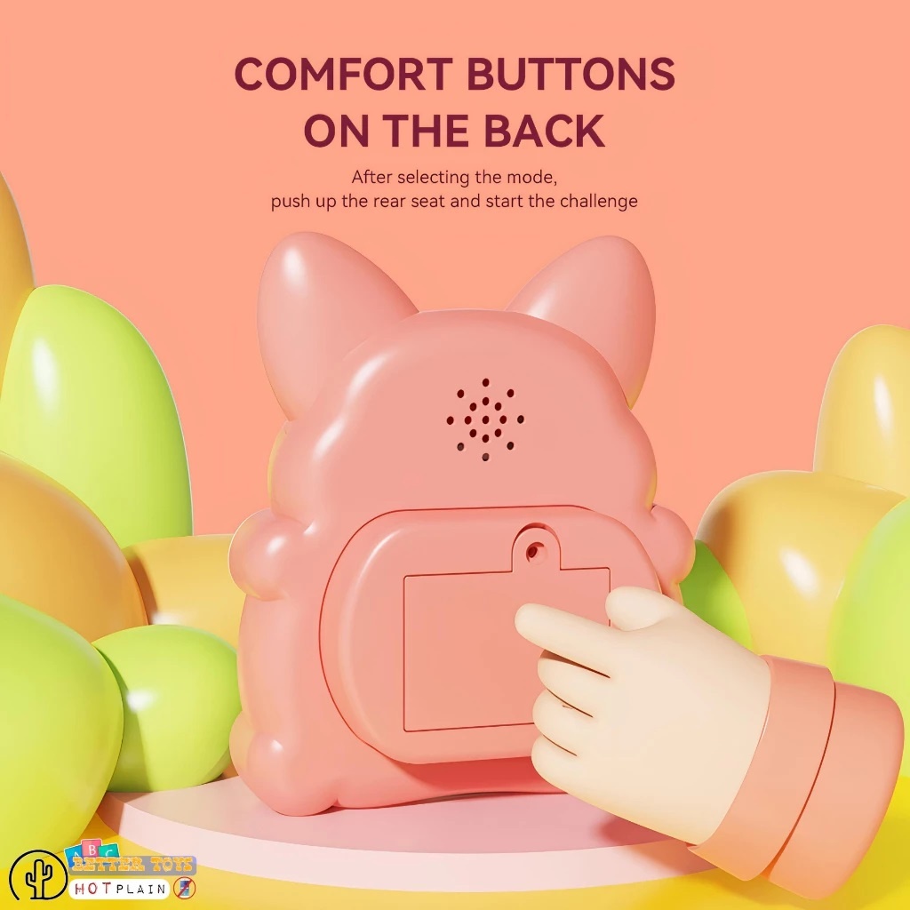 {{ Mainan Game Anak Pop It Elektrik Gen 6 Fast Push Puzzle Game Lv999 6 Mode Display Lv - Ys Shop