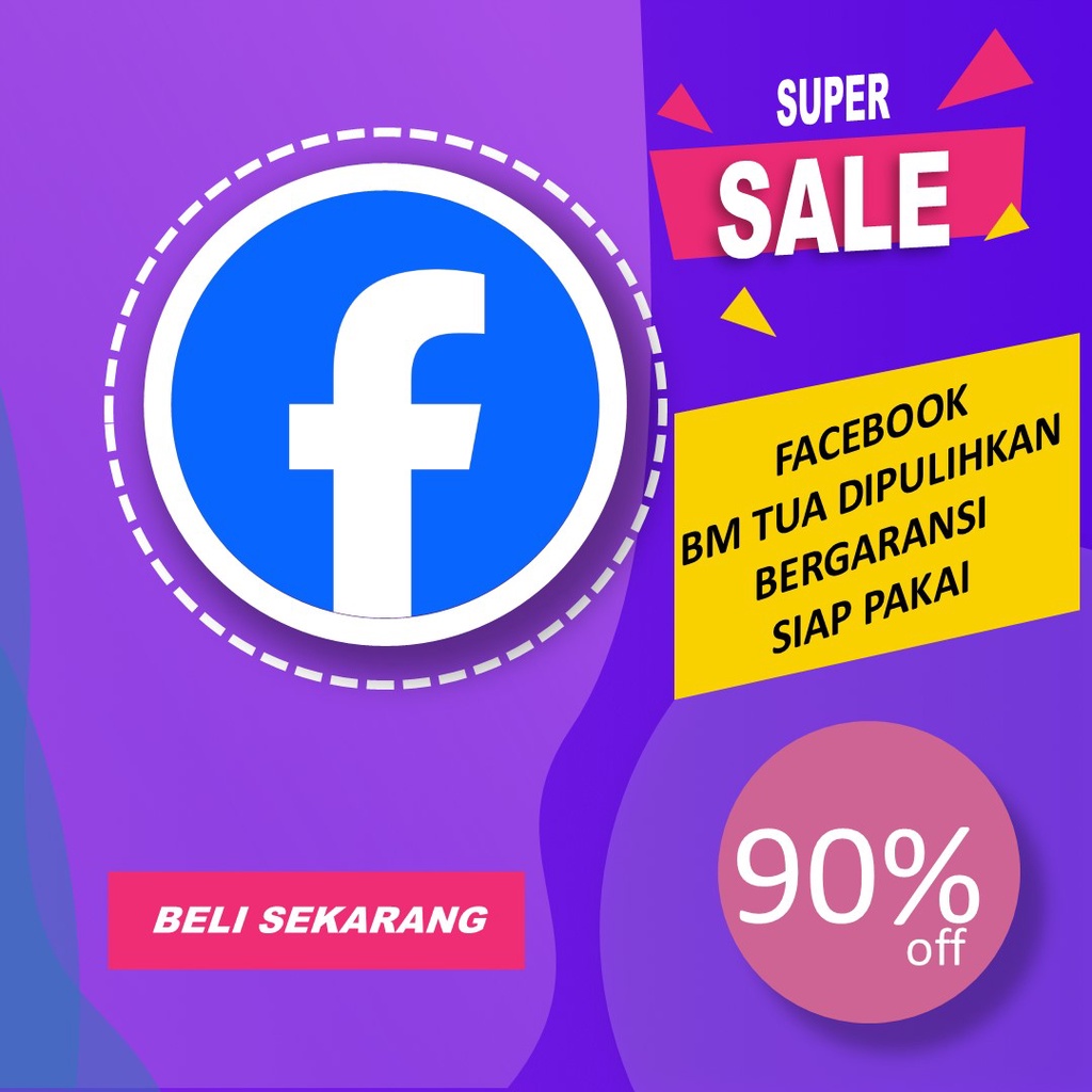 Bsquads - Facebook Bm1 Tua Dipulihkan Limit 50$ Murah Bergaransi
