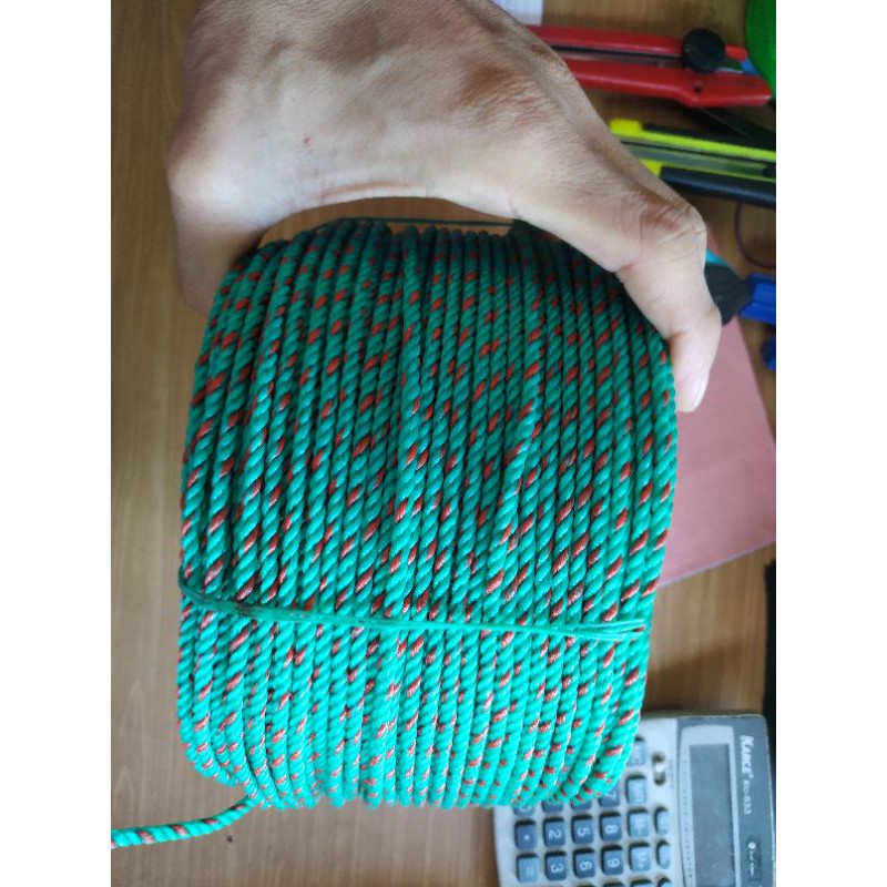 tali tambang tampar plastik ukuran 4mm panjang 200m