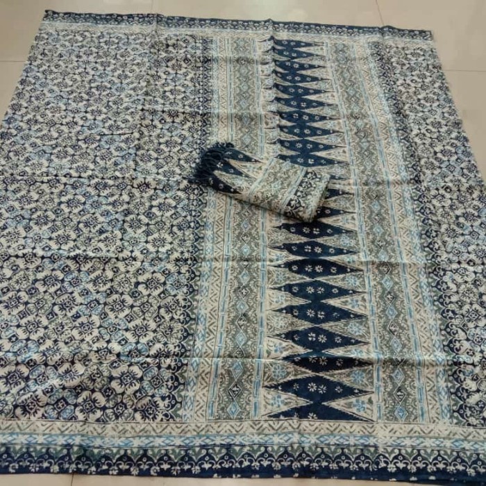 Ready Kain Batik Sarung Selendang Doby Doby Dobby Cap Semi Tulis Soft Pastel Best Seller