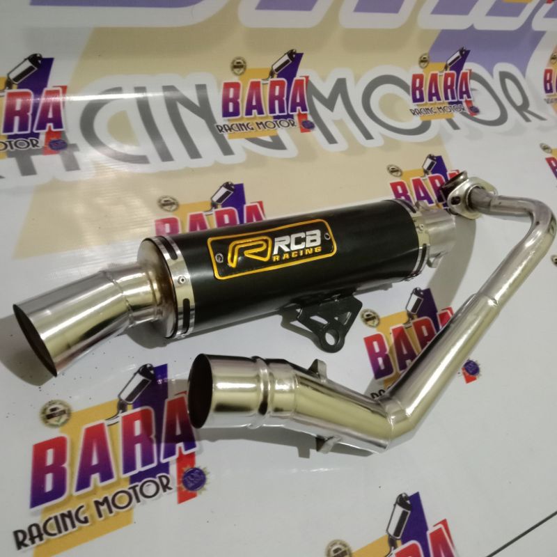 Premium Knalpot Samlong R9 Black Vario 150.Old/New,Vario 110 Karbu,Vario 125 Old/Bohlam,Vario 125