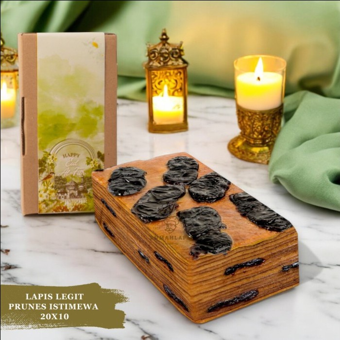 

[RUMAH LAPIS] KUE LAPIS LEGIT PREMIUM 20x10 PRUNES PLUM WISMAN HAMPERS