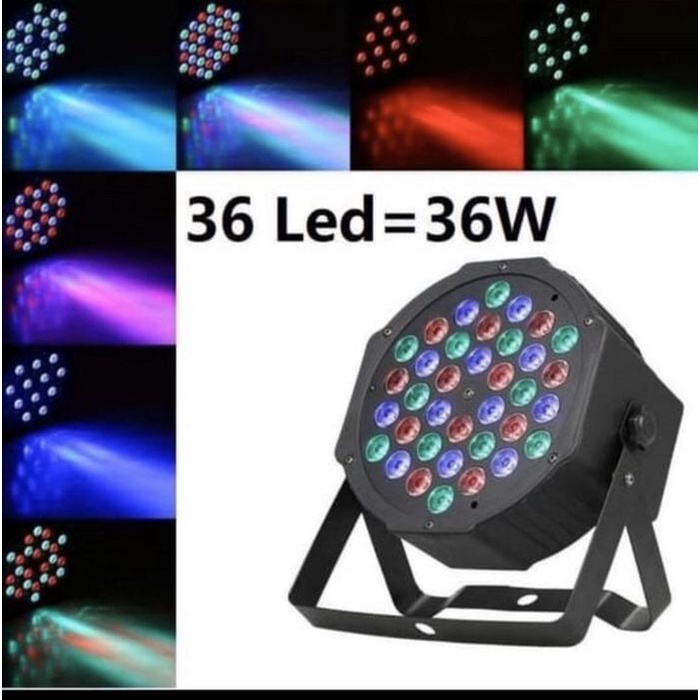 Lampu sorot panggung disco led 36 par