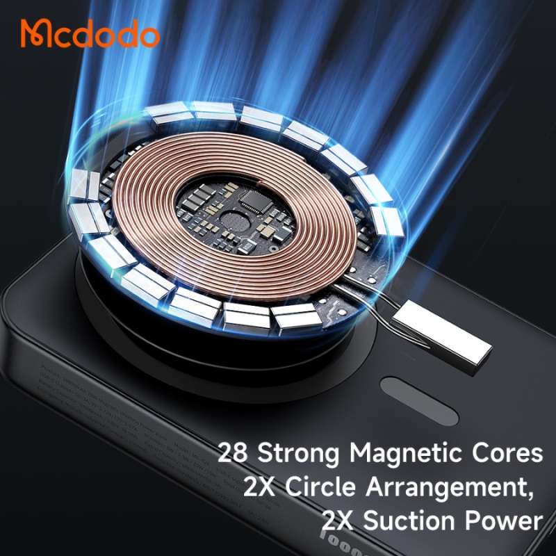 SALE  MCDODO PB MAGSAFE MAGNETIC POWERBANK WIRELESS 20W FAST CHARGING PD READYY