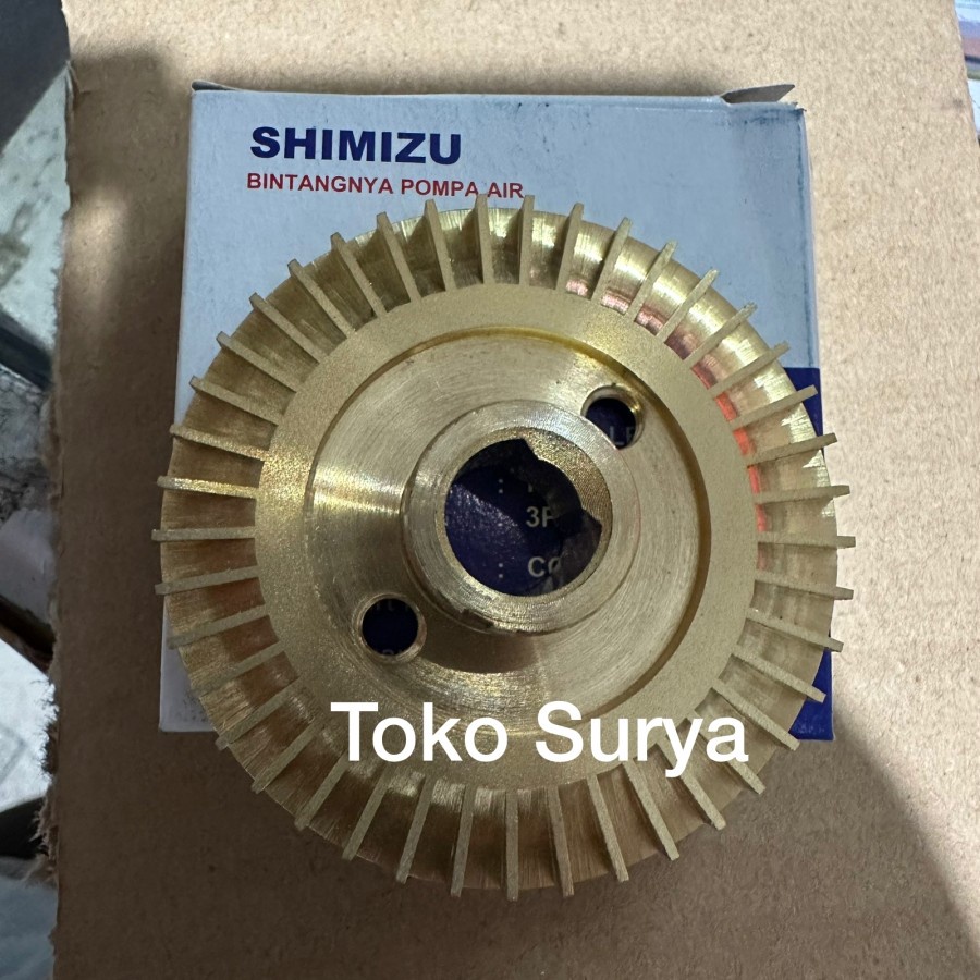 ORIGINAL SHIMIZU SPARE PART SHIMIZU PS 135 E IMPELLER SHIMIZU PS 130 IMPELER KUNINGAN SHIMIZU