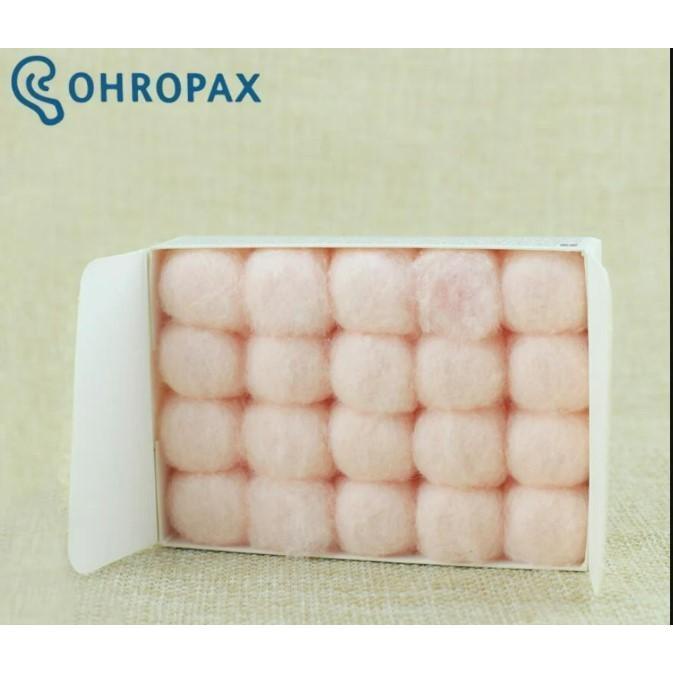 10 Pasang Penyumbat Telinga Lilin Nyaman Ohropax Penyumbat Telinga