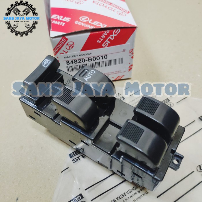 Master Saklar Power Window Avanza Xenia Manual 2003-2010 Original