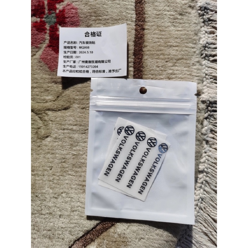 NEW CAR EMBLEM STICKER ACCESSORIES FOR VOLKSWAGEN VW RLINE GTI R POLO GOLF PASSAT MAGOTAN TIGUAN