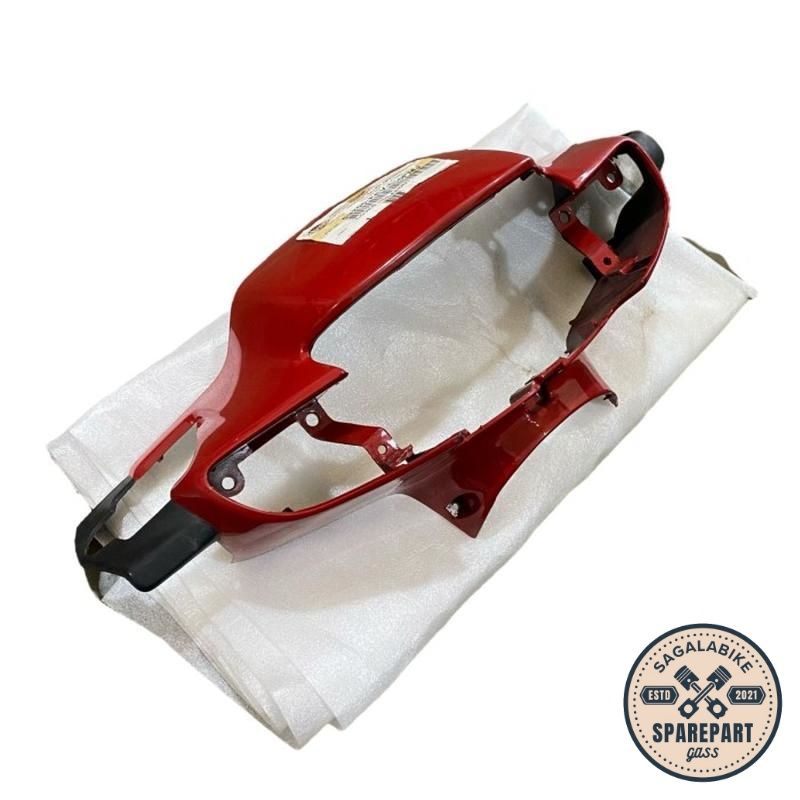 Aksesoris Motor Body Batok Totok Lampu Depan Supra X 100 Old Lama Cakram Original MERAH HITAM dan Ak