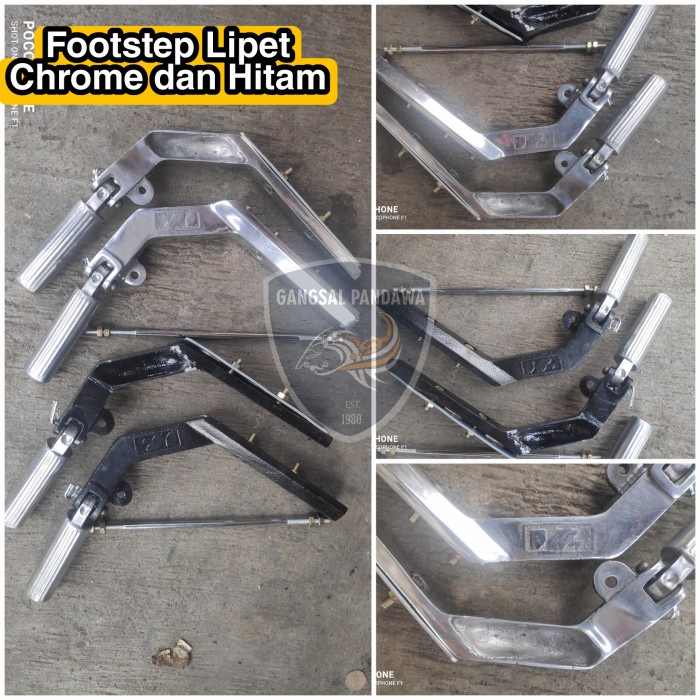 FOOTSTEP VESPA LIPAT PIJAKAN VESPA