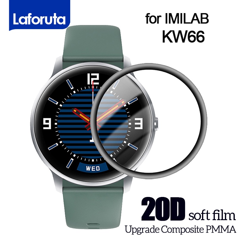 20D Screen Protector For Imilab Kw66 Smart Watch Curved Edge Soft Protective Film For Imilab Kb 66
