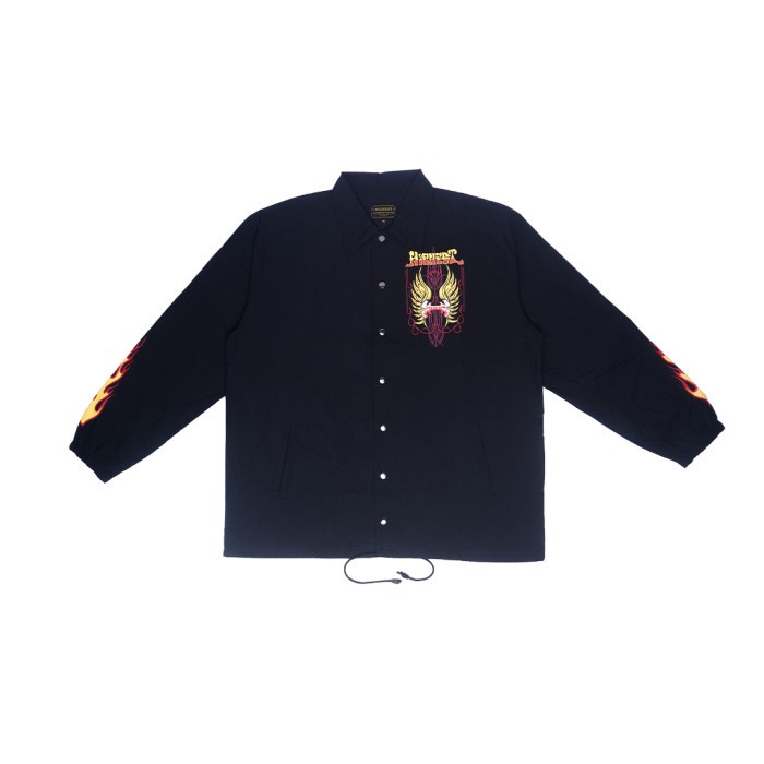 Highest Original Jaket Coach Pria Big Size Jumbo Sablon Ukuran Warna Hitam 2XL 3XL 4XL 5XL 6XL 7XL