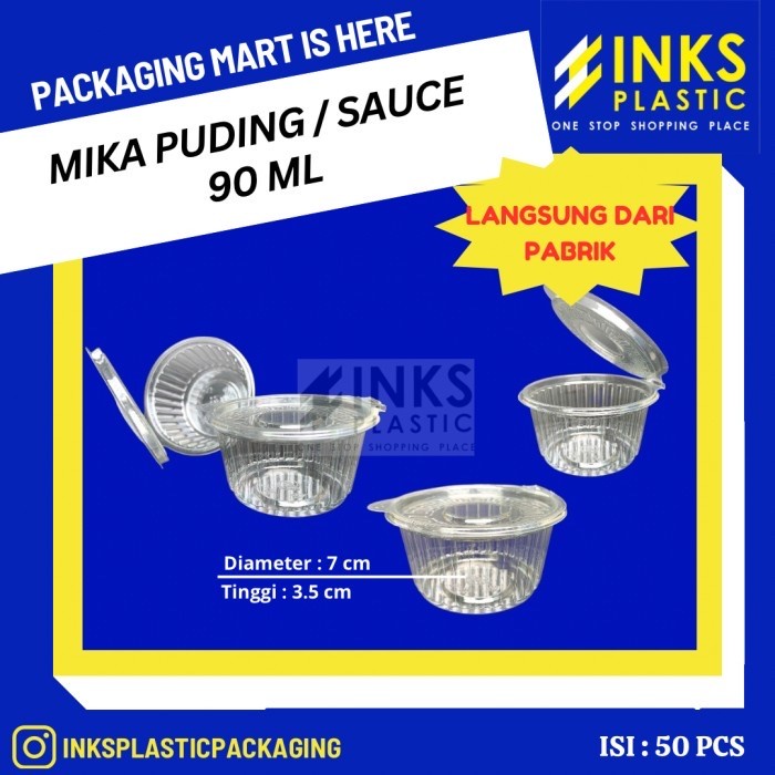MIKA CUP PUDING SAUCE MIKA SAOS JELLY BENING