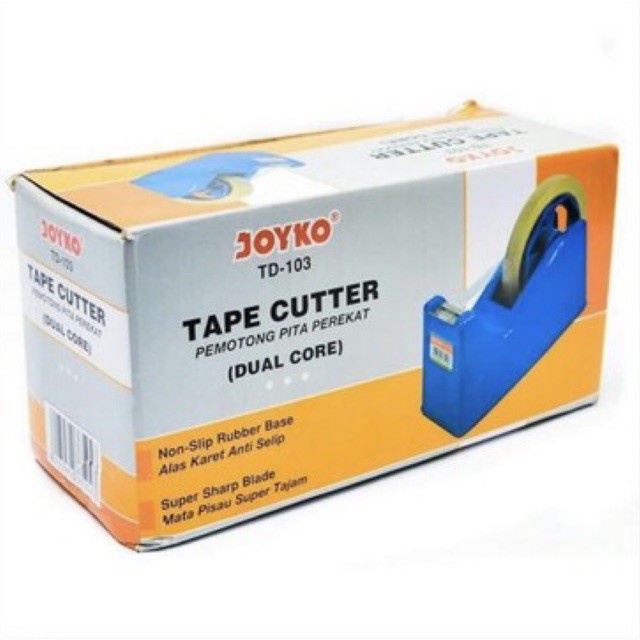 

Dispenser / Tape Cutter Pemotong Isolasi TD-103 Td103 Joyko