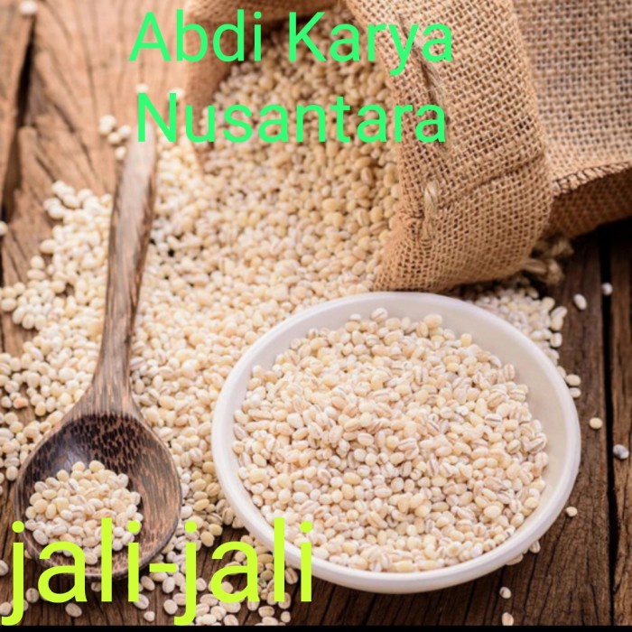 

Jali Jali 25Kg Pearl Barley Jali 25 kg SU BRAND (Perkarung) HOLLAND