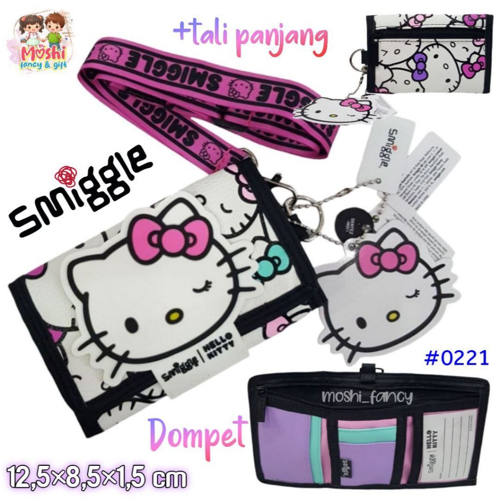 

Dompet Hello Kitty / Dompet Smiggle Lipat Hello Kitty / Dompet Anak Smiggle Hello Kitty Tali /