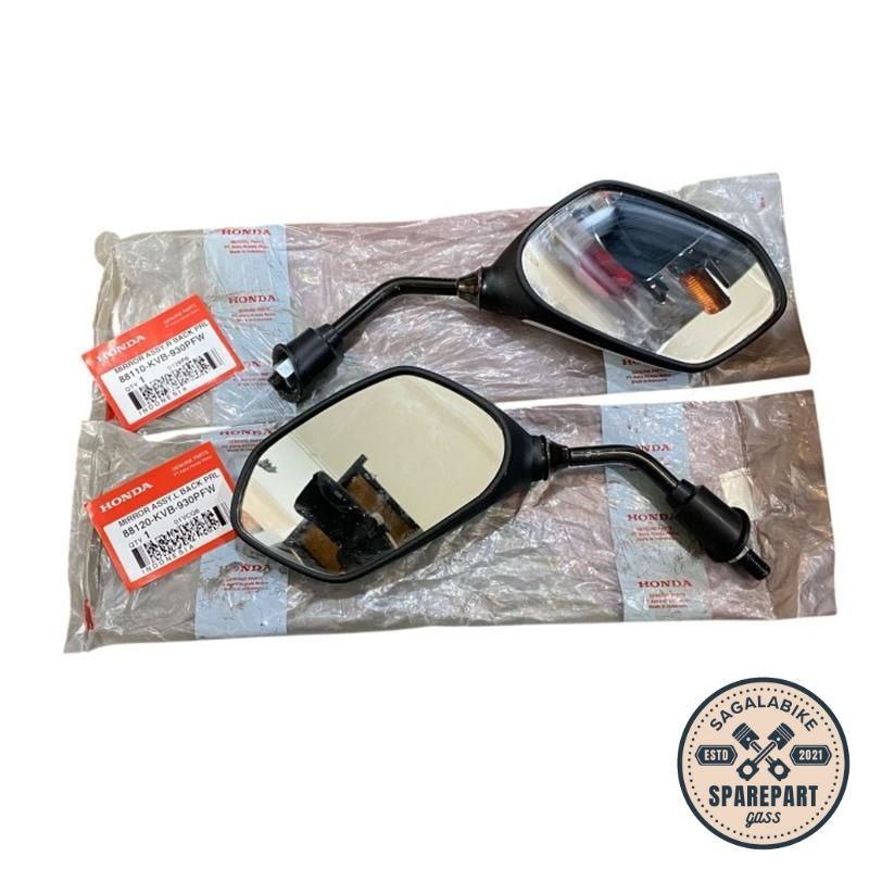 Kaca Spion Motor 88120-KVB-930PFW/88110-KVB-930PFW Spion Mirror Assy Honda Vario 110 CW Ksrbu Old La