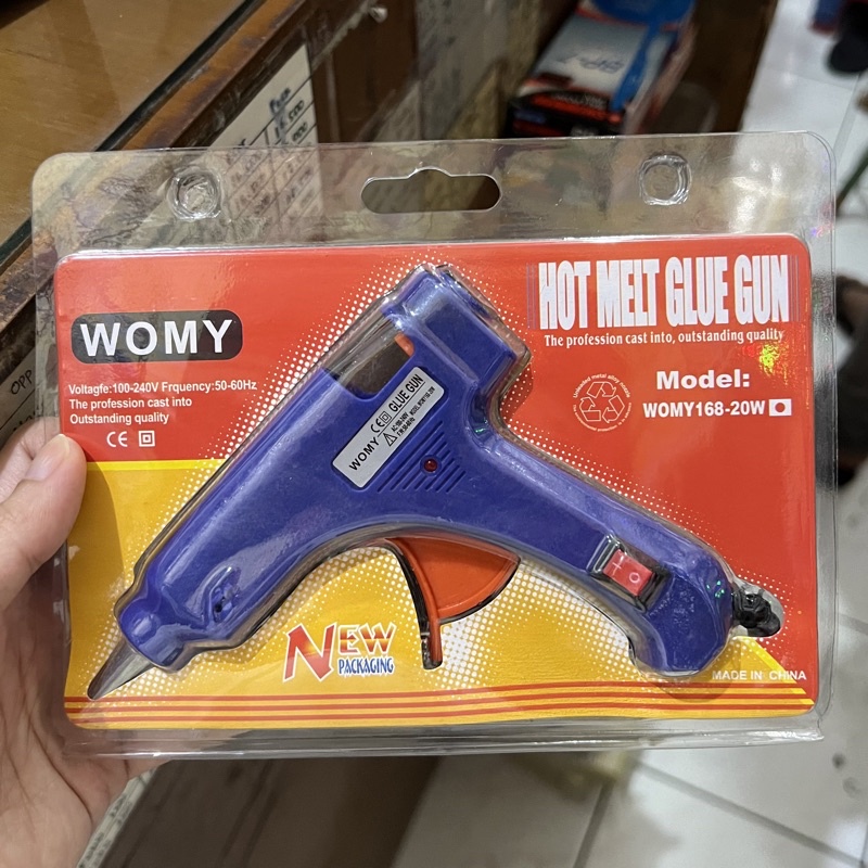 

Alat Lem Tembak / Hot Melt Glue Gun Kecil