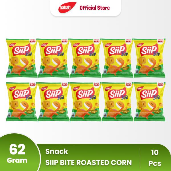 

terbaru !!! [bundling 10pcs] siip bite roasted corn ready