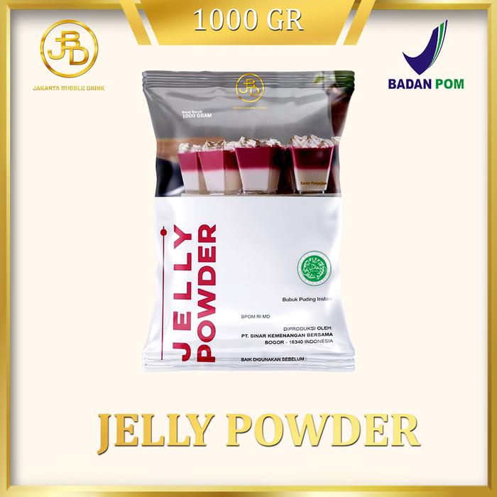 

terbaru !!! jelly powder plain jelly bubuk food ice jeli ready